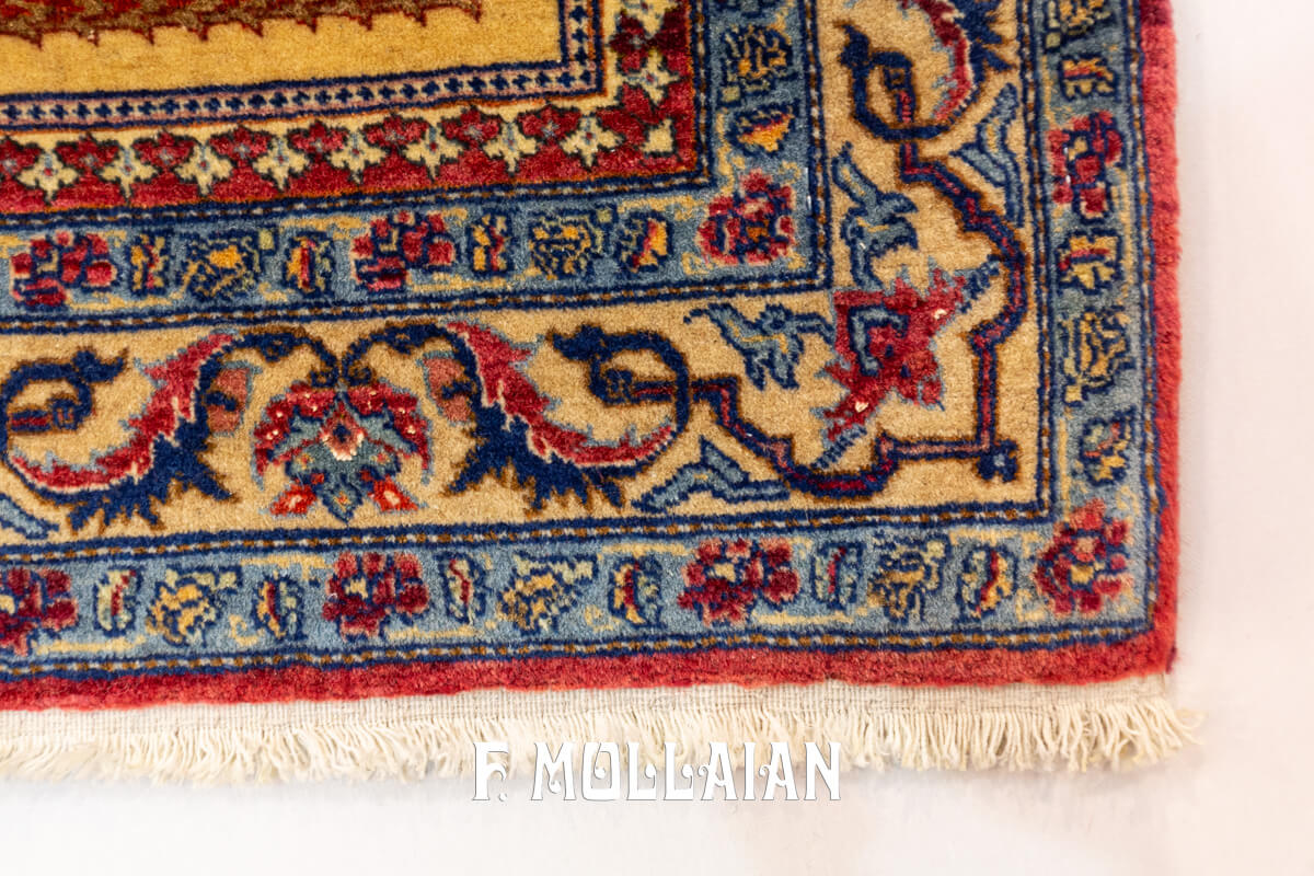 Antique Tehran Part Silk Rug n°:268990